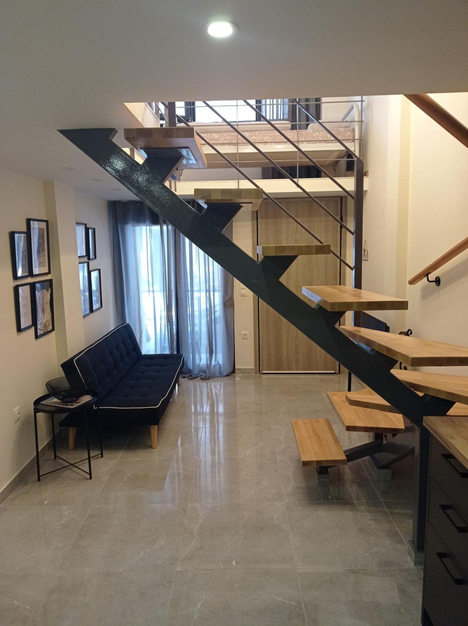 Minimal Two-Floor Apartment Thessaloníki Ngoại thất bức ảnh